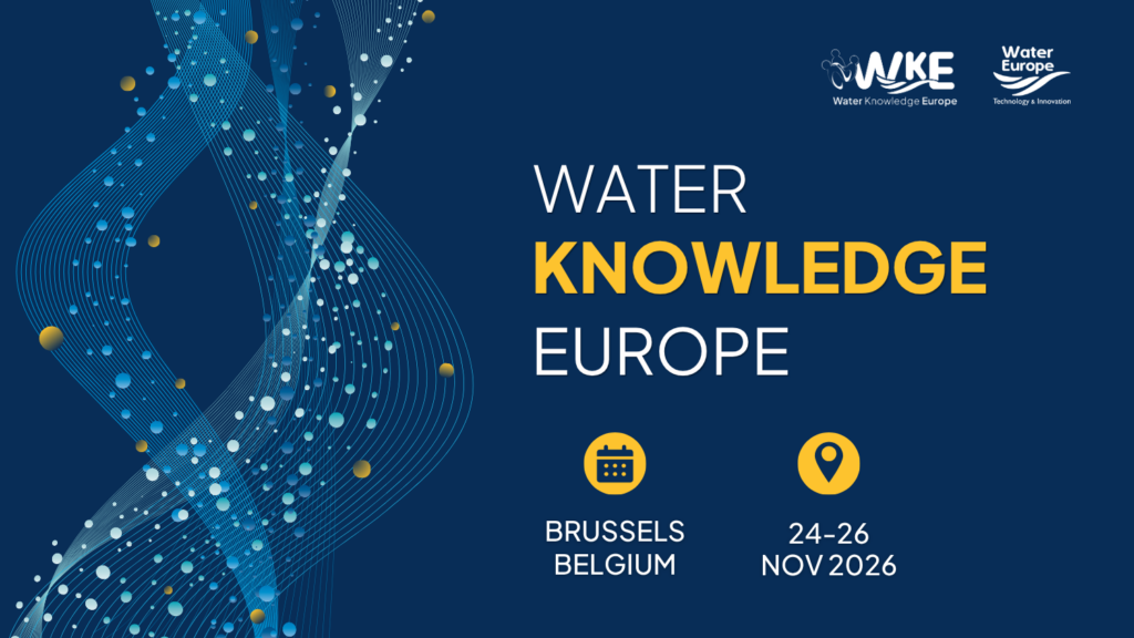Water Knowledge Europe 2026: ZeroPollution4Water Cluster Annual Event on Water-Smart Solutions